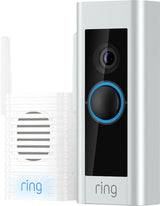 Ring 8VR1X8-0ENB Video Doorbell Pro and Chime Pro Bundle - front view | Silarius