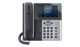 Poly Edge E550 IP Phone and PoE-enabled with Power Supply US 89B57AA#ABA (Pack of 5)
