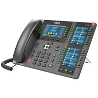 Fanvil X210 High-End Enterprise IP Phone with 3 Color Screens, 20 SIP Lines