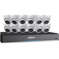 IN STOCK! Dahua C7165E124 16Ch 8MP HD-CVI DVR w/4TB HDD & 12-5MP Outdoor Night Vision Kit