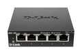 D-Link DGS-105 5 Port Gigabit Unmanaged Metal Desktop Switch