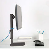 Tripp Lite DDV1727S Single-Display Monitor Stand - Height Adjustable, 17” to 27”