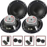 Cerwin Vega XED650C 6.5" XED Series 2-Way Component Speaker Set, 300W Peak