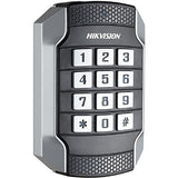 Hikvision DS-K1104M Mifare Waterproof Vandalproof Card Reader with Keypad - angle view | Silarius
