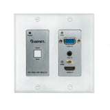 Gefen EXT-UHDV-WP-HBTLS-TX 4K Multi-Format 2x1 HDBaseT Wall Plate Sender