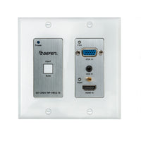 Gefen EXT-UHDV-WP-HBTLS-TX 4K Multi-Format 2x1 HDBaseT Wall Plate Sender