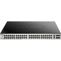 D-Link DGS-3130-54PS 54-Port Lite Layer 3 Stackable Managed Gigabit PoE Switch