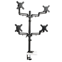 Tripp Lite DDR1327SQFC-1 Quad Full Motion Flex Arm Desk Clamp for 13" to 27" Monit