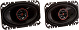 Cerwin Vega H746 4"x6" HED Series 2-Way Coaxial Car Speakers, 40W RMS (Pair)