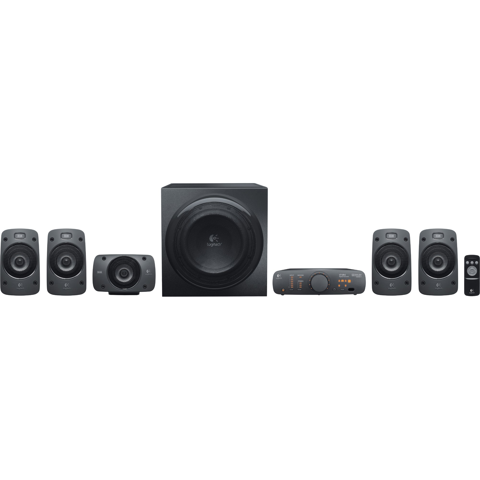 Logitech Speaker Z906 5.1 Surround Sound Speaker System - THX, Dolby D –  Click.com.bn