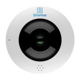 Silarius SIL-F12MP 12MP Fisheye Security Camera 360 Degrees NDAA Compliant - front view | Silarius