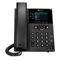 Polycom 250 2200-48820-025 IP Phone - Corded - Corded - Desktop, Wall Mountable 89B62AA#AC3 (Pack of 5)