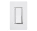 Lutron CA-1PSNL-WH Diva Dual-Voltage Single Pole Switch With Nightlight – (White | Gloss)