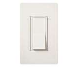 Lutron SC-1PS-BI Diva Dual-Voltage Single Pole Switch - (Biscuit | Satin)