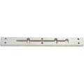 Alarm Controls AM3305 Single Drop Down Plate, 5/8" Spacer for 600LB Lock, Clear Anodized