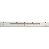 Alarm Controls AM3305 Single Drop Down Plate, 5/8" Spacer for 600LB Lock, Clear Anodized