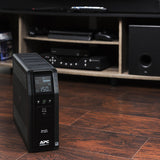 APC® Back-UPS PRO Tower BN1500M2 Premium Battery Backup & Surge Protector w/ 10 Outlets (6 Battery/4 Surge), 2 USB Ports, AVR & LCD Interface (1500VA | Black)