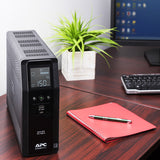 APC® Back-UPS PRO Tower BN1500M2 Premium Battery Backup & Surge Protector w/ 10 Outlets (6 Battery/4 Surge), 2 USB Ports, AVR & LCD Interface (1500VA | Black)