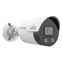 Uniview 4 Megapixel HD Light and Audible Warning Fixed Bullet Network Camera with 2.8mm Lens