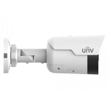Uniview 4 Megapixel HD Light and Audible Warning Fixed Bullet Network Camera with 2.8mm Lens