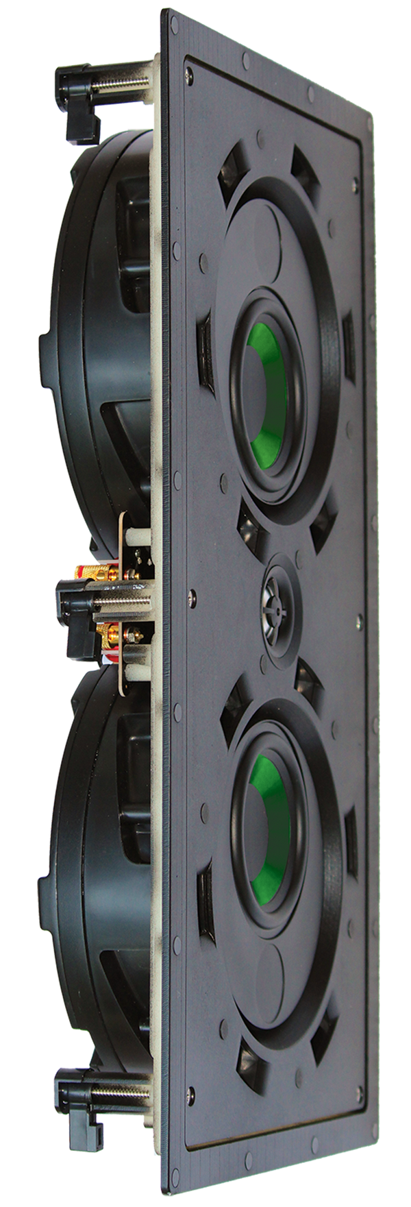 BEALE STREET IPLCR4-MB Dual 4″ Pancake Speaker (Pair)