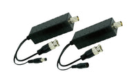 Silarius SIL-POC1 1-Channel Power Over Coax Transceiver AHD CVI TVI CVBS 4-in-1 Security Cameras