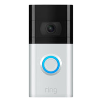 Ring 8VRSLZ-0EN0 Video Doorbell 3 - (Satin Nickel and Venetian Bronze) - front view | Silarius