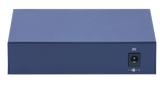 Silarius SIL-SWPP4P65 PoE Powered 5-Port Gigabit Switch with PoE Passthrough - angle view | Silarius