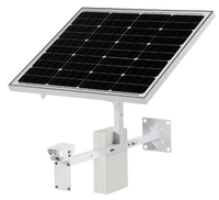 Silarius SIL-SOLARPANEL12V100W60AH 12V 100W Solar Panel 60AH for Outdoor IP Security Cameras