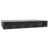 Tripp Lite B320-4X1-HH-K2 4-Port HDMI Switch Kit, 4K 60 Hz, 4 HDMI Inputs to 1 HDMI over Cat6 Extender, 125 ft., TAA