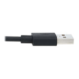 Tripp Lite M101-006-LMC-BK Universal USB-A to Lightning, USB Micro-B and USB-C Sync/Charge Cable, MFi Certified - 6 ft. (3 m)