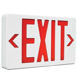 Mircom EL-7007RX-180 Thermo Plastic Exit Sign, 180min Battery Backup, Red