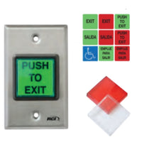 RCI R972LESTD30AMO9 Egress Exit Device, 972 LED, English and Spanish