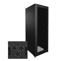 Middle Atlantic SNE30H-4542-A1 SNE Series Hybrid Top Active Ventilation Rack, 42" Deep, 45 RU
