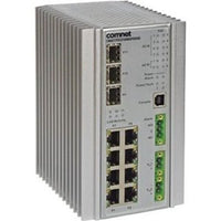 ComNet CNGE11FX3TX8MSPOE Environmentally Hardened Managed Ethernet Switch SFP, 8-Port PoE