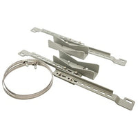 Hubbell IRPKSS Industrial REBOX Pole Mount Kit, Stainless Steel