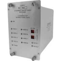 ComNet FVR812M1 Analog 8-Channel Video Reciever, 2-Channel Data, Multimode, 1-Fiber