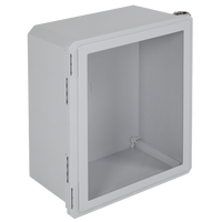 STI EF201610-W EnviroArmour Fiberglass Enclosure with Window, 20H 16W 10D