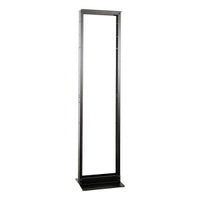 Hubbell HPW66RR19 Nextframe Equipment Rack, 68.5"x19", Black