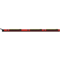 Hubbell PV72BD30FD-10RD inSIGHT Basic Power Distribution Unit, 10' Cord, Red
