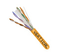 Vertical Cable 060-2395/OR CAT6 CMR Cable, Solid Bare Copper - 1000ft Pull Box, Orange