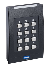 HID 921NBNNEKE0000 RK40 iClass SE Reader iCLASS Seos Cards and Mobile IDS, NFC, Bluetooth, Black