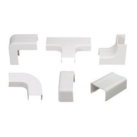 ADI PRO 0E-125CPW 1-1/4" X 3/4" Combo Pack White (2 of all connectors except drop ceiling)