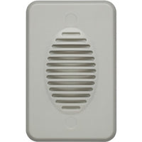 ADI PRO 0E-1GANGSIRN Single Gang Siren, Single Tone; 105 dB Indoor/Outdoor Flush Mount, White