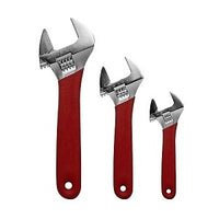 ADI PRO 0E-3PWRNSET (3) Piece Adjustable Wrench Set: 6", 8", 10" with Extra Wide Jaws