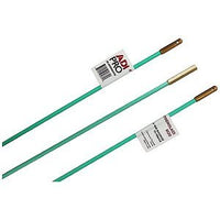 ADI PRO 0E-6RODBNFM Fiberglass Rod 6'x3/16", Bullnose to Female, Green