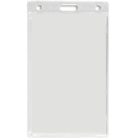 ADI PRO 0E-BHVERT7 Vertical EVA Badge Holder with Slot and Chain Hole, 25-Pack