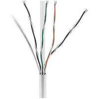 ADI PRO 0E-CAT5CMWH CAT5e 24/4 Non-Plenum Unshielded Cable, Solid BC, UTP, CM, Sunlight Resistant, 1000' (304.8m) Express Box, White