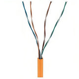 ADI PRO 0E-CAT5ROR CAT5e Riser Cable, 24/4 Solid BC, U, UTP, CMR/FT4, Sunlight Resistant, 1000' (304.8m) Express Box, Orange