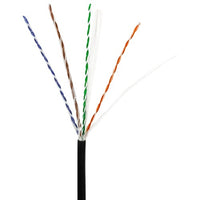ADI PRO 0E-CAT6DB5BK CAT6 23/4 Direct Burial Cable, 500' Wood Reel, Black